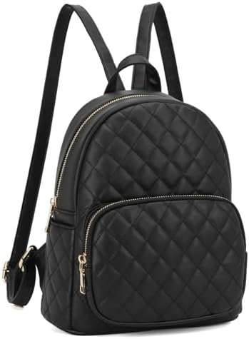 Amazon.com: NCRJCZQL Cute Cat Quilted Backpack Purse for  display picture 1