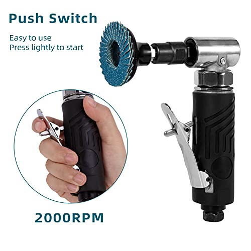 Die Grinder 1/4 inch 20000RPM Pneumatic Grinding Machine Chuck 90