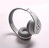 Beyution Bluetooth 4.0 Headphones Over-ear with Microphone for Mobile Cell Phone Laptop PC Tablet which have bluetooth function, with Hi-Fi Stereon Audio (Ball-513-White)