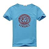 Versace Jeans Collection Logo For Men's Printed Short Sleeve Tee Tshirt