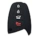 Horande 4 Buttons Replacement Key Fob Cover Case fit for Hyundai Sonata Santa fe Sport Tucson Keyless Entry Key Fob Shell