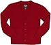 French Toast School Uniform Boys Anti-Pill V-Neck Cardigan Sweater, Red, Small (6/7)