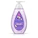 Johnson's Bedtime Baby Moisture Body Wash with Coconut Oil, Washes Away 99.9% of Germs, Tear-Free Night Time Bath Wash, Hypoallergenic, Paraben- & Dye-Free, No-Animal Testing, 13.6 fl. oz (Pack of 3)