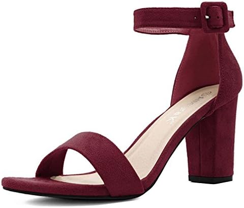 Allegra K Women's High Chunky Heel 