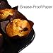 Tulip Baking Cups 150-Pack Natural Cupcake Muffin Paper Liners Grease-Proof Wrappers for Wedding, Birthday Party, 1.96 x 3.14 Inch, Brown Color