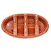 Ceramica Edgar Picas Traditional Portuguese Clay Terracotta Sausage Roaster (N. 3 Large)