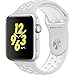 Apple Watch Nike+, 38mm Silver Aluminium Case with Pure Platinum/White Nike Sport Band - Wrist - Accelerometer, Ambient Light Sensor, Heart Rate Monitor - Heart Rate, Distance Traveled, PaceS2Dual-core (2 Core) - Touchscreen - Bluetooth - Bluetooth 4