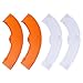 Neewer Orange and White Color Filter Set for Neewer 14 inches/36 Centimeters 50W(400W Equivalent) 5500K Ring Light and 36W LED SMD 5500K Dimmable Ring Light
