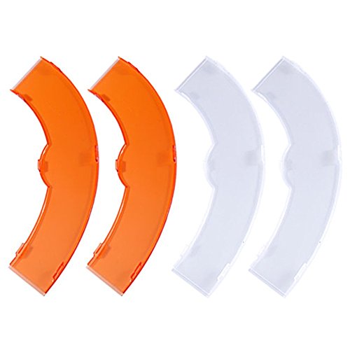 Neewer Orange and White Color Filter Set for Neewer 14 inches/36 centimeters 50W(400W Equivalent) 5500K Ring Light and 36W LED SMD 5500K Dimmable Ring Light