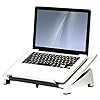Fellowes-Office-Suites-Portable-Laptop-Stand-for-Desk-BlackSilver Fellowes Office Suites Laptop Stand for Desk 6 Height Adjustable Portable Laptop Riser for the Home and Office - Max…