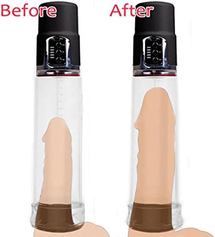 Vodoka Sales! Effective Enlarge Vacuum Pump Male Extender Sex Delay Device Sucking Machine (Black)