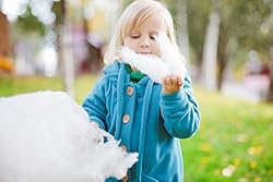 Nostalgia Cotton Candy Flossing Sugar Party Kit