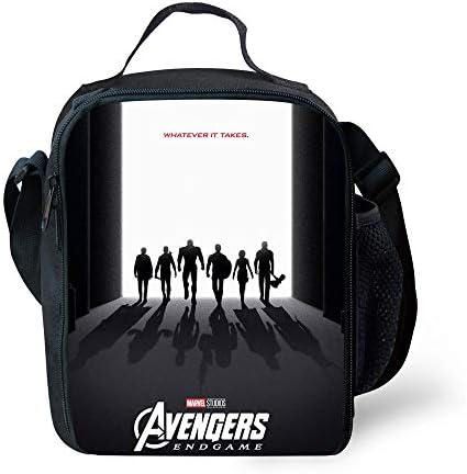 NEW NEW (Avengers Endgame Quantum RealmLunch Bag Insulated School Boys Girls Lunch Box Snack (04)