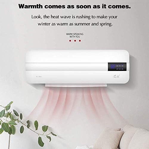Electric Mini Fan Heater Energy Saving Wall Mounted Portable Air Conditioner Heating Fan Home Dormitory Timing Free Installation Remote Control Buy Online At Best Price In Uae Amazon Ae