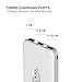 Power Bank, 20000mAh Portable Charger External Battery Pack with 3-Port 5.2A for Phones and Tablets