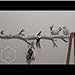 [Mother's Day Gift] Cast Iron Birds On Branch Hanger With 6 Hooks | Decorative Cast Iron Wall Hook Rack | For Coats, Hats, Keys, Towels, Clothes | 18.5x2x4.5” - With Screws And Anchors (Antique White)