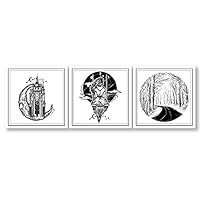 signwin-3 Piece Canvas Wall Art-The Magic of Minimalism-Canvas Prints Home Artwork Decoration for Living Room,Bedroom - 12