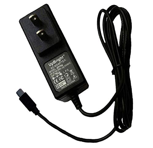 UPBRIGHT5V Male Car AC/DC Adapter Compatible with Vaultek VT10 VT10i VT20 VT20i VR10 Series Lightweight Biometric Handgun Safe Bluetooth Smart Pistol Safe 5VDC Power Supply Cord Battery Charger PSU