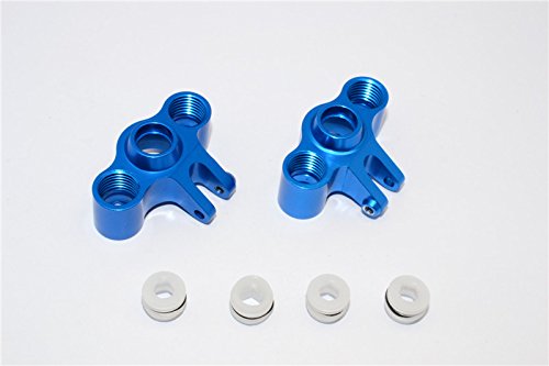 Traxxas 1/16 Mini E-Revo, Mini Slash, Mini Summit Upgrade Parts Aluminum Front/Rear Knuckle Arm - 1Pr Set Blue