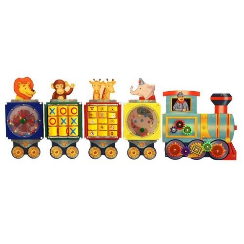 Anatex Busy Train Activity Panel Playset (823951015523)