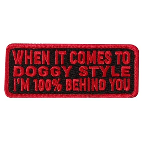 Milwaukee Leather Doggie Style 4" x 1.5" Embroidered Patch - 4W X 1.5H