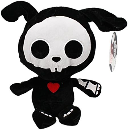 Skelanimals Skeleton Dog w/Chest Heart Plush Toy (10in)