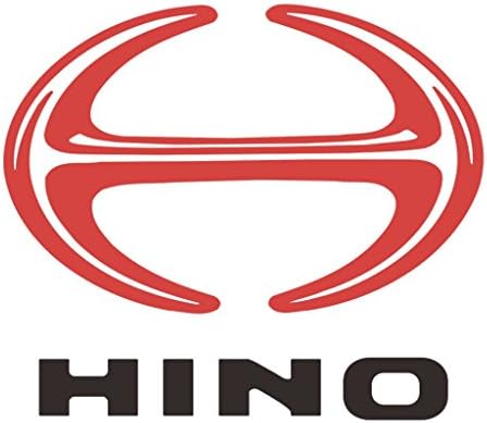Logo Hino Diesel Trucks OriginalStickers0457 Set of Two (2X) Stickers , Laptop , Car , Truck , Size 4 inches on Longer Side