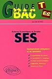 Guide pour la préparation au bac ES : Sciences économiques et sociales by 