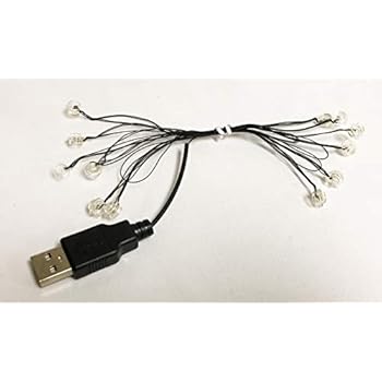 Brick Loot Light Up String - 12 LED RGB Lego Studs - Lego Light KIT