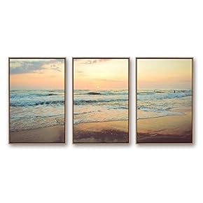 Framed for Living Room Bedroom Ocean Sea Beach...