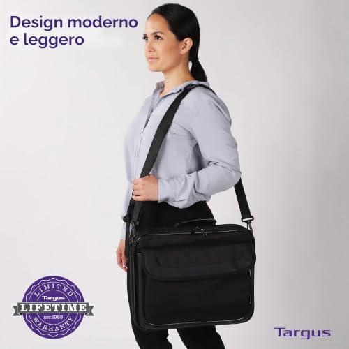 Classic TAR300 - Borsa per notebook con schermo da 15,6”, colore: nero