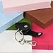 SmartHer Go Plus Case, Go Plus Leather Cover Skins, Portable Design with Keychain Carabiner, Brushed Leather, Black.