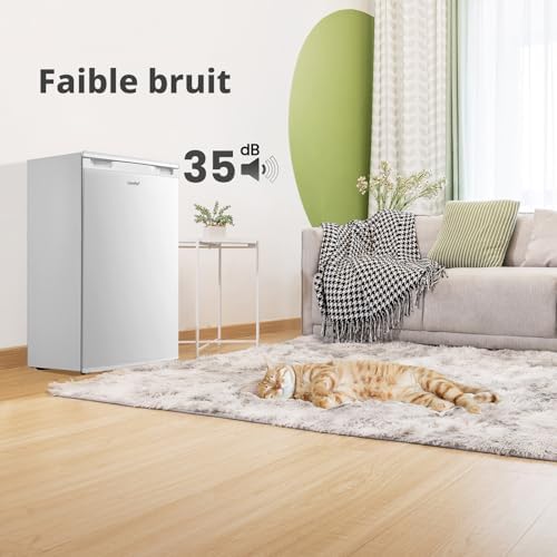 RCD113WH3EU(E) Réfrigérateur 1 Porte avec Tiroir Blanc 113L