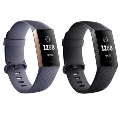 Fitbit Charge Fitness Watch Kit Rose Gold/Blue Kuwait Ubuy