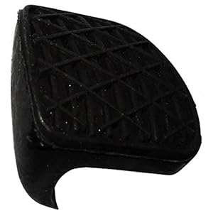 Aerzetix: rubberen afdekking pedaal rempedaal pedaalbedekking voor autoremmen auto compatibel met 2012920082