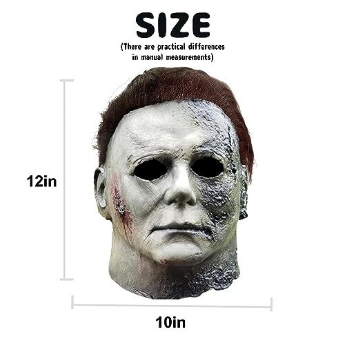 Michael Myers Mask, Halloween Horror Masquerade Cosplay Party Mask, Michael Myers Costume Scary Cosplay