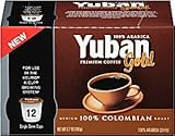 Yuban Coffee, Gold, 100% Colombian, Medium Roast, Single Serve K-Cups, 3.7oz Box (Pack of 3)