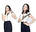 Lanxim Professional Argan Oil Flat Iron 1 Inch Auto Shut Off Ceramic Tourmaline Hair Straightener Set with Travel Bag Hair Clips Glove Argan Oil Floating Plates No Hurting Hair Straightening iron