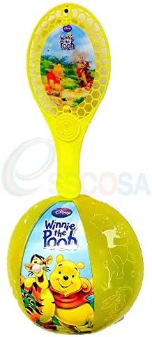 Winnie the Pooh Tapball - Inflatable Disney Bat and Ball Childrens Toy Yellow