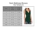 Sarin Mathews Women's Cowl Neck Ruched Sleeveless Sexy Blouse Stretch Tank Tops RoyalBlue L