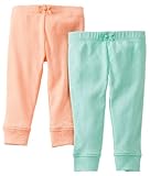 Carter's Baby Girls' 2 Pack Pants (Baby) - Blue