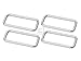 CRAFTMEMORE Metal Rectangle Buckle Ring Fits 1-1/4