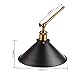 Lemonbest Modern Vintage Industrial Loft Metal Black Rustic Wall Sconce Light Retro Wall Lamp