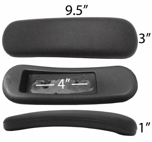 Replacement Office Chair Armrest Arm Pads – Set of 2 – S1697-1