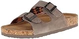 Skechers Women's Memory Foam Double Strap Sandal,Taupe,10 M US