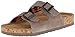 Skechers Women's Memory Foam Double Strap Sandal,Taupe,10 M US