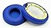 Orchidtent Solo 2 Memory Foam / Protein Leather Replacement/ Ear Cups / Ear Cover for Beats by Dr. Dre Solo2, Solo 2.0 On-Ear Wireless / Wired Headphones (Wireless, BLUE)