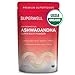SUPERWELL Ashwagandha Super Root Powder (12 Oz / 340 Servings) | 100% USDA Organic | Raw | All Natural | Premium Superfood from India | Improves Mood, Sleep, Energy & Lowers Stress & Anxiety