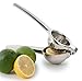 Chef's Star Lemon Squeezer Stainless Steel Citrus Juicer - Large Fruit Squeezer for Drinks - Rust-proof Juice Press, Non-Slip Manual Hand Juicer, Ideal for Juicing Lemons, Limes, Small Oranges