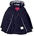 London Fog Girls Brushed Poly Trench Coat